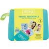 Iroha Nature - Kit essenziale per il viaggio | Dischi Tonici Idratanti, Patch Occhi Defaticanti, Maschera Tessuto Illuminante, Maschera Doposole | Tutti i tipi di pelle