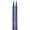 Catrice Calligraph Artist Matte Liner, Eyeliner, n. 060, colore blu, risultato immediato, opaco, vegano, senza particelle di microplastica, senza nanoparticelle, senza profumo, confezione da 2 (1,1