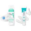 CeraVe Kit con Detergente Mousse Riequilibrante e Gel Controllo Imperfezioni, Per Pelli Miste e a Tendenza Acneica, Pelle Idratata e Produzione del Sebo Ridotta, Con AHA e BHA, 148 ml + 40 ml