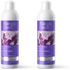 Bottega Verde - Orchidea e Riso - Shampoo viola - antigiallo idratante (250 ml) - capelli grigi, bianchi o decolorati (Confezione da 2)