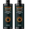by Amazon, Shampoo Caffeine da uomo, 2 x 400 ml