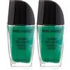 Wet n Wild, Wild Shine Nail Color, Smalto per Unghie Senza Formaldeide, Toluene e Ftalati, Formula di Lunga Durata e che si Asciuga Rapidadamente, Be More Pacific (Confezione da 2)