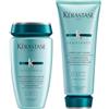 KERASTASE Kérastase, Résistance, Routine Ristrutturante per Capelli Danneggiati, Indeboliti e Stressati, Con Tecnologia Vita-Ciment, Shampoo Bain Force Architecte + Balsamo Ciment Anti Usure