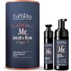 Euphidra, Cofanetto Mr. Jekill e Hyde Viso Anti-età, con Schiuma Detergente e Crema Rigenerante, con Estratti Naturali di Amamelide e Salice Nero, Senza SLES, Parabeni e Oli Minerali