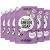 Marcel's Green Soap - Ricarica sapone per le mani lavanda e rosmarino - Ricarica per dispenser di sapone per le mani - 100% ecologico e vegano - 97% biodegradabile - 500 ML - 6 Pacchetti