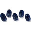 ohora Strisce per unghie in gel semi polimerizzato (N Polaris) - di lunga durata, facili da applicare e rimuovere - Include 2 tamponi di preparazione, lima per unghie e bastoncino di legno