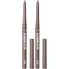 Rimmel London ScandalEyes Exaggerate Eye Definer, Matita Occhi Automatica Waterproof a Lunga Durata dal Colore Intenso e Tratto Ultra Preciso, 006 Taupe (Confezione da 2)