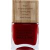 Nails Inc - SWEAR BY SALUTATION Plant Power vegan smalto - 73% Plant Based, 100% Vegan & Test su animali - Manicure perfetta, rosso scuro - Per nail art rispettoso dell'ambiente