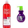 Tigi Shampoo, Bed Head Urban Anti-Dotes Resurrection, 750 ml & Bed Head by Foxy Curls, Crema Anti-Crespo Capelli per Creare Onde e Ricci, 200ml
