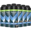 REXONA MEN - Deodorante da uomo Cobalt Dry - Spray compresso antitraspirante, profumo fresco e di lunga durata, protezione 72 ore (confezione da 6 x 100 ml)