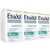 ETIAXIL - Deodorante Antitraspirante - Trattamento Sudorazione Eccessiva - Ascelle - Pelle Sensibile - Roll-on - Efficacia 4 Giorni - 15 ml - Confezione da 3