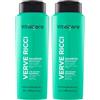 Vitalcare | Verve - Shampoo Ravvivaricci, Shampoo per Capelli Ricci o Mossi, con Elastina e Collagene, Aiuta a Definire ed Esaltare i Ricci, 500 ml (Confezione da 2)
