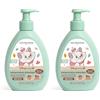 NATURAVERDE - Disney Baby Gli Aristogatti, Detergente Delicato Viso e Corpo 250ml, Con Estratti di Avena e Camomilla, Formula Delicata per Neonati (Confezione da 2)