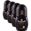 BREEZE | Deodorante roll-On BlackOud, 1 x 50 ml (Confezione da 4)