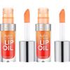 Essence Cosmetics Hydra Kiss Olio Labbra, Idratante, Curativo, con Oli, Lucida, Rugiadosa, 4 ml (Confezione da 2)