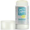 Salt Of the Earth Deodorante stick naturale Salt Of the Earth, senza profumo - Vegano, ricaricabile, approvato da Leaping Bunny, prodotto nel Regno Unito - 84g