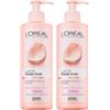 L'Oreal Paris L'Oréal Paris Fiori Rari Latte Struccante per Pelli Secche e Sensibili, 400ml (Confezione da 2)