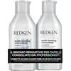 Redken | KIT Shampoo Professionale Acidic Bonding Concentrate ABC 300 ml + Balsamo ABC 300 ml | Routine Riparazione per Tutti i Tipi di Capelli Danneggiati