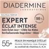 Diadermine - Expert Crème viso Eclat Intense Jour - Cura ravvivante brillante giorno - Pepe matura ed esigenti - Illumina, Rinforzo, Leviga, Energese - Cura del viso - Cura Anti-Age - Vasetto da 50 ml