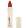 Sante Naturkosmetik Sante Naturosmetik Moisture Lipstick 06 Rose Blush, rossetto nutriente con acido ialuronico, effetto plump e sepilift, cura delle labbra morbide in rosso brillante, 4,5 g