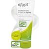 efasit Crema sensibile ai piedi, idrata intensa, per pelli sensibili e secche, nutre e allevia il prurito, ideale per chi soffre di allergie, vegano, dermatologicamente testato