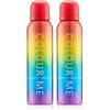 Colour Me Colours - Fragrance for Women - 150 ml Body Spray, by Milton-Lloyd, 150ml (Confezione da 2)