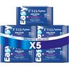Fria Easy Milleusi Igienizzanti, Salviette Detergenti con Glicerina e Pantenolo, Dermatologicamente Testate, 5 Confezioni da 64 Salviette
