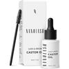 Nanolash Olio di ricino Nanolash 30 ml - naturale, spremuto a freddo e non raffinato, per la crescita di ciglia, sopracciglia e capelli