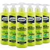 Milmil Latte Detergente Purificante e Idratante, Fragranza Tiglio e Malva, con Dispenser - 6 x 500 ML