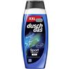 Duschdas Gel doccia 3 in 1 e shampoo Sport XXL con formula profumata Fresh Energy garantisce un inizio rinfrescante della giornata 450 ml