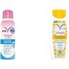 Vagisil Deodorante Intimo Spray Donna 125 ml & Detergente Intimo Essenza Delicata Gelsomino Bianco 250 ml, Igiene Intima Quotidiana, Sapone Intimo Donna, Ipoallergenico, Delicato Sulla Pelle