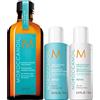 Moroccanoil Shampoo e Balsamo Riparatori Idarante 70ml con Trattamento 100ml