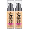 Essence Cosmetics Fondotinta I Love Flawless Skin, Lunga Durata, Opacizzante, Risultato Istantaneo, Opaca, 30 ml (Confezione da 2)