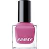 ANNY Nail Polish - Smalto colorato di alta qualità con lucentezza a lunga durata, resistente alle schegge e ad asciugatura rapida, colore rosa bash 15 ml