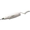 PETER BAUSCH Bausch 0800weiss - Dispositivo elettrico per manicure/pedicure con vite di bloccaggio, funzione di scorrimento a destra/sinistra, senza accessori e senza trasformatore (venduto separatamente), cura
