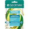 GEOMAR | Maschera Viso Tessuto, Idratante e Rinfrescante, 95% di Origine Naturale, Dermatologicamente Testata, Formula Vegan, 6 x 22 ml