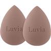 Luvia Cosmetics Luvia Flawless Touch Elegance - Set di 2 blender Beauty Blender per fondotinta perfetta