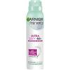 Garnier Deodorante spray, anti-traspirante, protezione intensa contro l'odore del corpo e l'ascella, fino a 48 h, effetto minerale UltraDry (Confezione da 5)