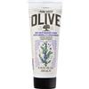 KORRES OLIVE ROSEMARY FLOWER Latte corpo idratante per una pelle morbida, con olio extravergine di oliva, al profumo di rosmarino, vegano, senza siliconi e parabeni, 200 ml