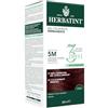 Herbatint Gel Colorante Permanente 3Dosi, 300ml - 5M Castano Chiaro Mogano, Senza Ammoniaca, per Pelli Sensibili, 100% Copertura Capelli Bianchi, con 8 Estratti Naturali Bio