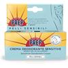 Prep, Crema Deodorante Sensitive 7 Giorni, Per Pelli Sensibili, Senza Alcol e Sali d'Alluminio, Profumazione Delicata, A Rapido Assorbimento, Non Macchia, 35ml