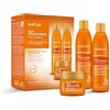 KATIVA - Set Trattamento Lisciante Brasiliano 3 Pezzi 225 ml | Shampoo + Balsamo + Maschera | Cheratina Vegetale e Acido Ialuronico | Idratazione, Riparazione e Anti-Crespo
