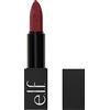 e.l.f. O Face Satin Lipstick, rossetto cremoso a lunga tenuta, nutriente e altamente pigmentato, infuso con jojoba, prodotto vegano e non testato sugli animali, Shameless