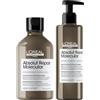 L'Oréal Professionnel Paris L'Oréal Professionnel Routine con Shampoo e Conditioner Liquido, Per Tutti i Tipi di Capelli Danneggiati, Ripara i Danni e Ripristina la Forza, Senza Solfati, Absolut Repair Molecular, SERIE EXPERT