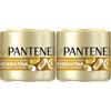 Pantene Pro-V Maschera capelli, Rigenera e Protegge Protezione Cheratina, aiuta a riparare i danni da styling in 1 applicazione, 500ml (Confezione da 2)