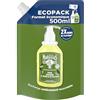 Le Petit Marseillais Ricarica Gel Lavant Mani Puro Sapone & Olio d'Oliva (Ecopack da 500 ml) - Ricarica Sapone Liquido per Bottiglia Pompa - Sapone Mani Arricchito con Olio d'oliva