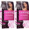 L'Oreal Paris L'Oréal Paris Casting Crema Gloss Colorazione Tono su Tono per Capelli - Senza Ammoniaca - Prugna squisita (316) (Confezione da 2)