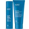 Korff, routine detersione, con Essential Latte Viso All in One e Tonico Viso Rigenerante