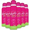EVIN | Deodorante Donna Spray Orchidea e Bacche Rosse, Profumo Talcato e Sensuale, Formula Attiva per 24h, 6x150ml