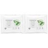 by Amazon Salviette detergenti viso con aloe vera, struccanti, senza profumo, 25 salviette (Confezione da 2)